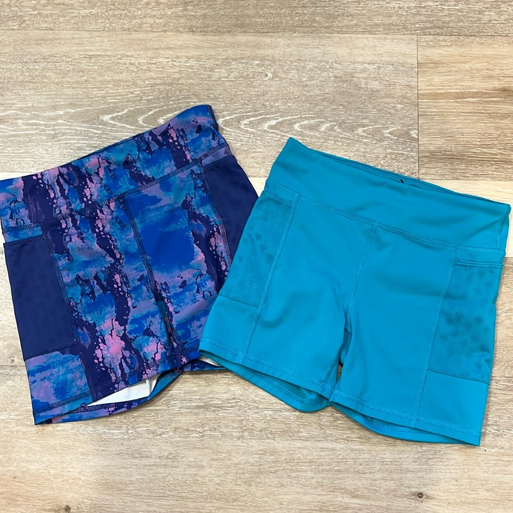 Rabbit Leggies 4” Pocket Shorts ***JUST THE SOLID BLUE ONES***